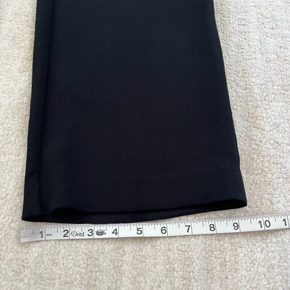 Aritzia Wilfred The Effortless Pant Wide Leg Pleated High Rise Black Trousers 6 - Picture 6 of 10